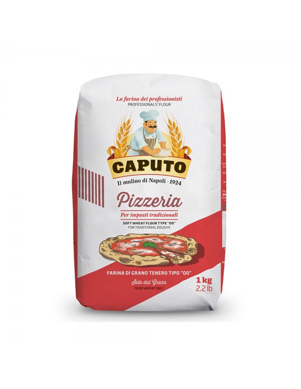 Caputo - Αλεύρι 1Kg Τύπος "00" Πιτσαρία, 900τμχ (παλέτα)