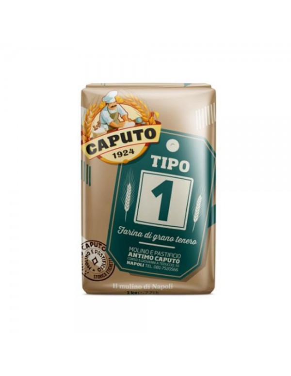 Caputo - Αλεύρι 1Kg Ιστορική ετικέτα τύπου "1", 900τμχ (παλέτα)