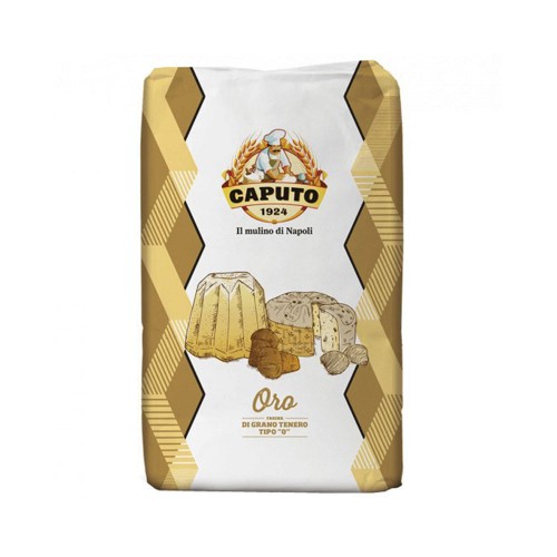 Caputo - Αλεύρι 25 kg Τύπος "0" Χρυσό, 40τμχ (παλέτα)