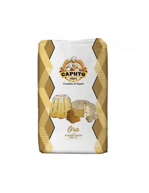 Caputo - Αλεύρι 25 kg Τύπος "0" Χρυσό, 40τμχ (παλέτα)
