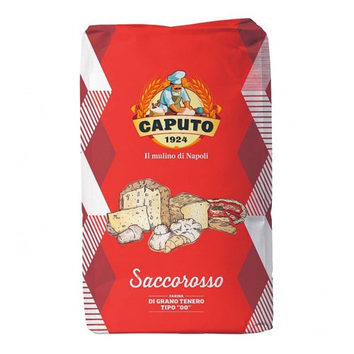 Caputo - Αλεύρι 25 κιλά Τύπος "00" Saccorosso, 40τμχ (παλέτα)