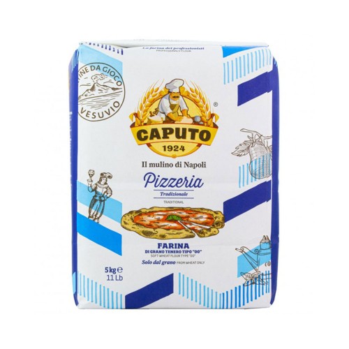 Caputo - Αλεύρι 5Kg Τύπος "00" Πιτσαρία, 198τμχ (παλέτα)
