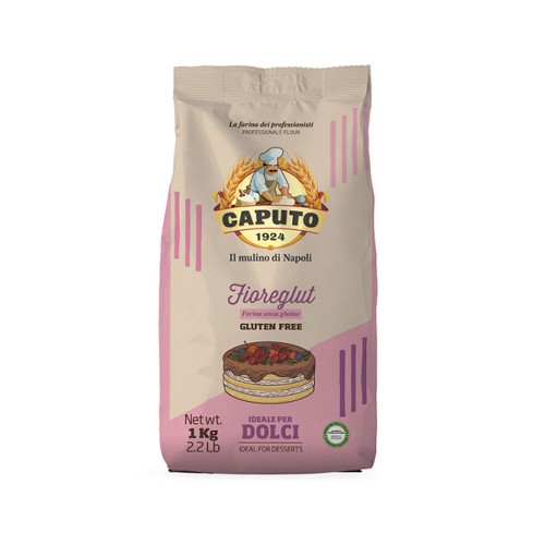 Caputo - Αλεύρι Χωρίς Γλουτένη 1Kg Dessert Gluten Free, 540τμχ (παλέτα)
