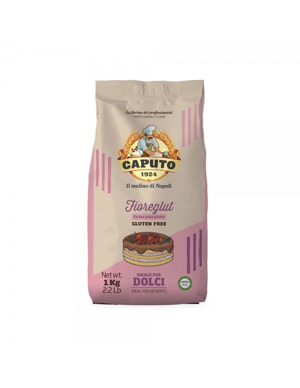 Caputo - Αλεύρι Χωρίς Γλουτένη 1Kg Dessert Gluten Free, 540τμχ (παλέτα)