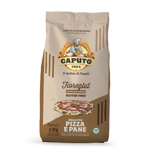 Caputo - Αλεύρι Fioreglut 1Kg Πίτσα & Ψωμί Χωρίς Γλουτένη, 540τμχ (παλέτα)
