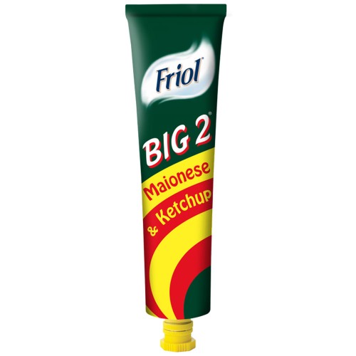 Friol - Big 2 Μαγιονέζα & Κέτσαπ 190gr, 1600τμχ (παλέτα)