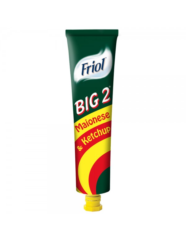 Friol - Big 2 Μαγιονέζα & Κέτσαπ 190gr, 1600τμχ (παλέτα)