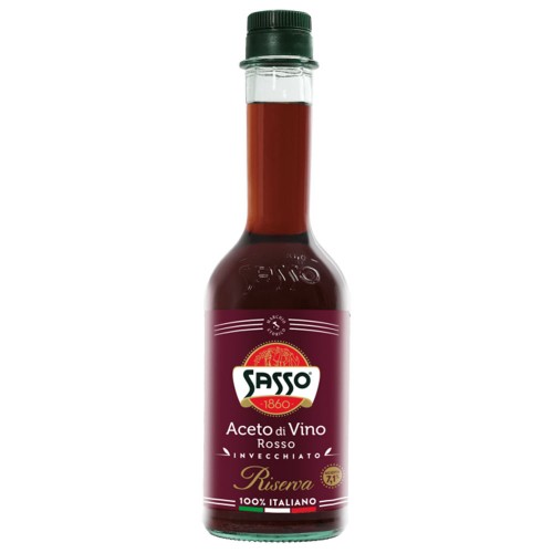 Sasso - Ξύδι από κόκκινο κρασί 500ml Reserve,720τμχ (παλέτα)