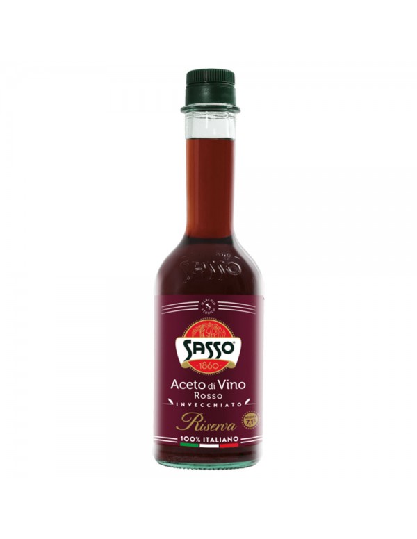 Sasso - Ξύδι από κόκκινο κρασί 500ml Reserve,720τμχ (παλέτα)