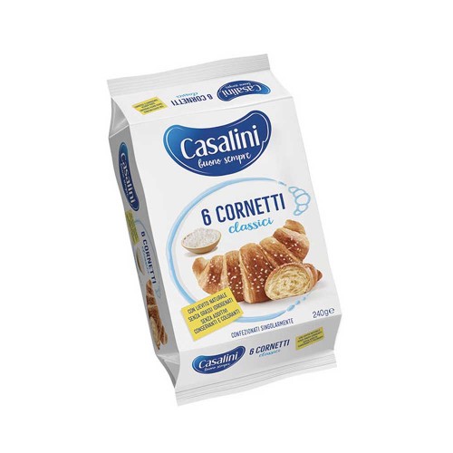 Casalini - Κρουασάν 240γρ Ζάχαρη 6 τεμάχια, 576 τεμάχια (παλέτα)