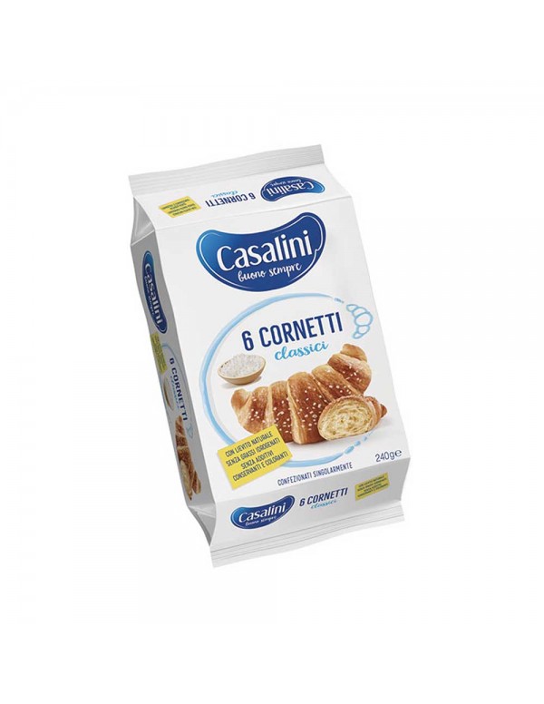 Casalini - Κρουασάν 240γρ Ζάχαρη 6 τεμάχια, 576 τεμάχια (παλέτα)