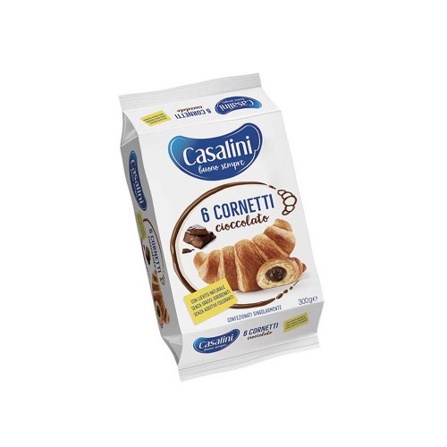 Casalini - Κρουασάν 300γρ Κακάο 6 τεμάχια, 576 τεμάχια (παλέτα)
