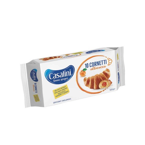 Casalini - Κρουασάν 500γρ Βερίκοκο 10 τεμάχια, 384 τεμάχια (παλέτα)
