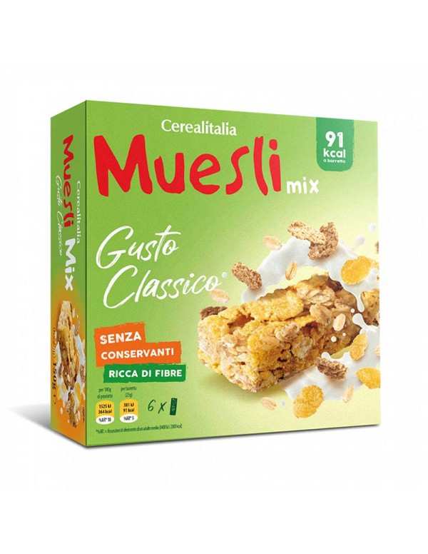Cerealitalia - Μπάρες Μούσλι 150g Cocco & Dark (6 τεμ.), 684τεμ. (παλέτα)