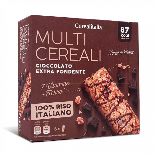 Cerealitalia - Μπάρες Πολύσπορες 126g Σκούρες (6 τεμ.), 684 τεμ. (παλέτα)