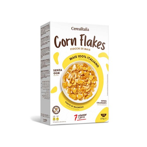 Cerealitalia - Νιφάδες καλαμποκιού 375γρ, 384 τεμάχια (παλέτα)