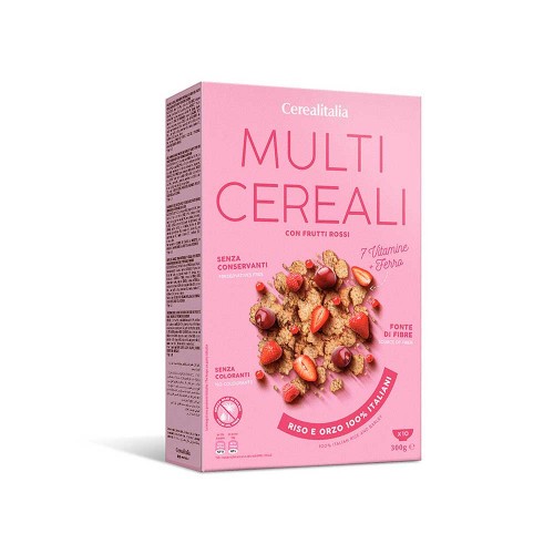 Cerealitalia - Πολύσπορα Κόκκινα Φρούτα 300γρ, 448 τεμάχια (παλέτα)