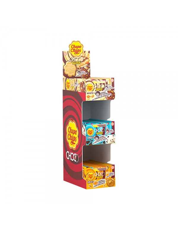 Chupa Chups - Choco Daisy 60 τμχ Expo, 2520 τμχ (παλέτα)