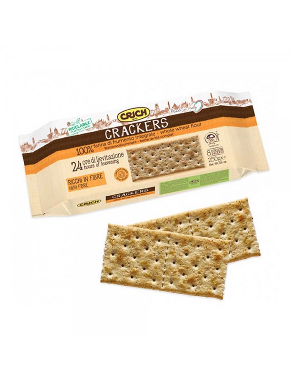 Crich - Κράκερς 250g Ολικής Άλεσης, 1152 τεμάχια (παλέτα)