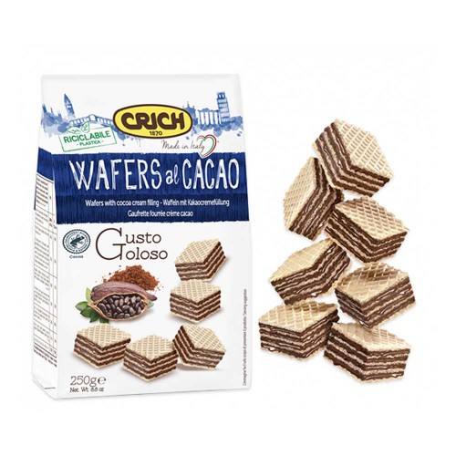 Crich - Γκοφρέτες 250γρ Κακάο, 800 τεμάχια (παλέτα)