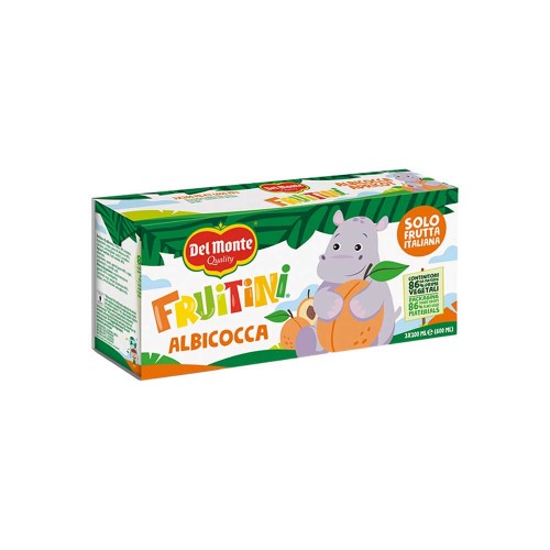 Del Monte - Χυμός Brik 3 x 200ml Βερίκοκο, 1248 τεμάχια (παλέτα)