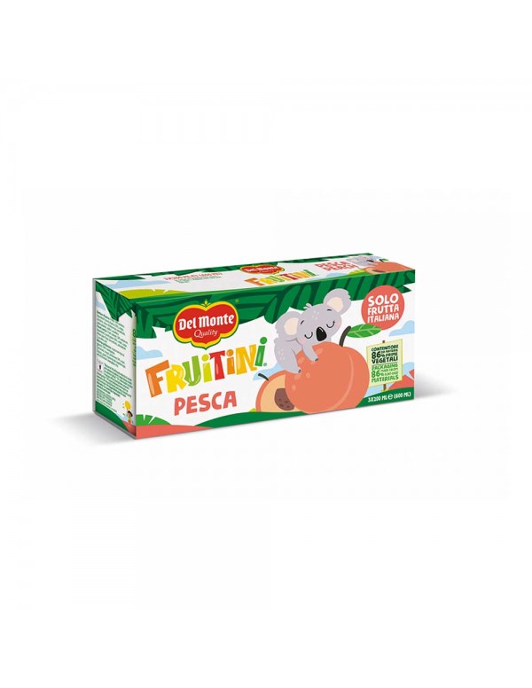 Del Monte - Χυμός Brik 3x 200ml Ροδάκινο, 1248 τεμάχια (παλέτα)