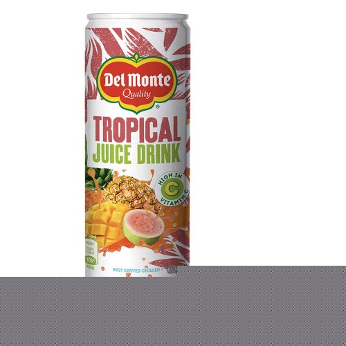 Del Monte - Χυμός σε κουτί 240ml Tropical, 5376 τεμάχια (παλέτα)