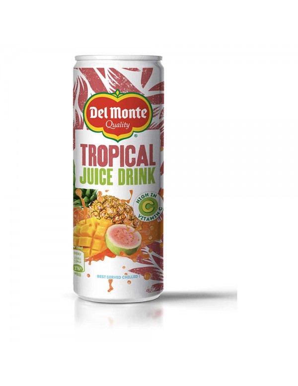 Del Monte - Χυμός σε κουτί 240ml Tropical, 5376 τεμάχια (παλέτα)