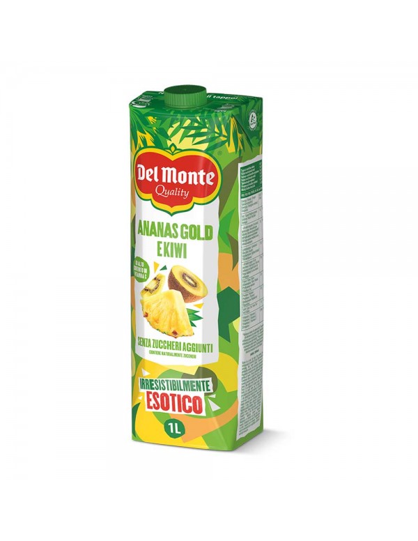 Del Monte - Juice Gold 1lt Ananas & Kiwi, 608τμχ (παλέτα)