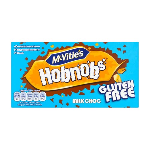 McVitie's - Hobnobs Μπισκότα Βρώμης 150gr Με Σοκολάτα Γάλακτος χωρίς γλουτένη, 720τμχ (παλέτα)