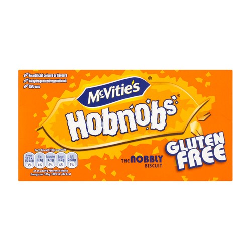 McVitie's - Hobnobs Μπισκότα Βρώμης 150gr Χωρίς Γλουτένη, 720τμχ (παλέτα)