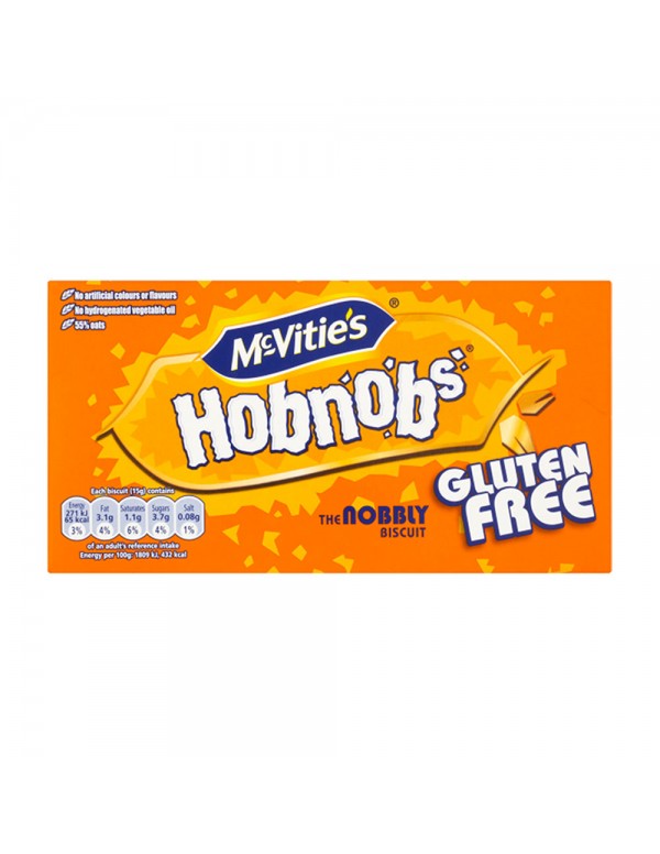 McVitie's - Hobnobs Μπισκότα Βρώμης 150gr Χωρίς Γλουτένη, 720τμχ (παλέτα)