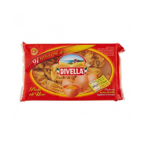 Divella - Nidi Eggs N°094 Fettuccine 500gr, 432 τμχ (παλέτα)