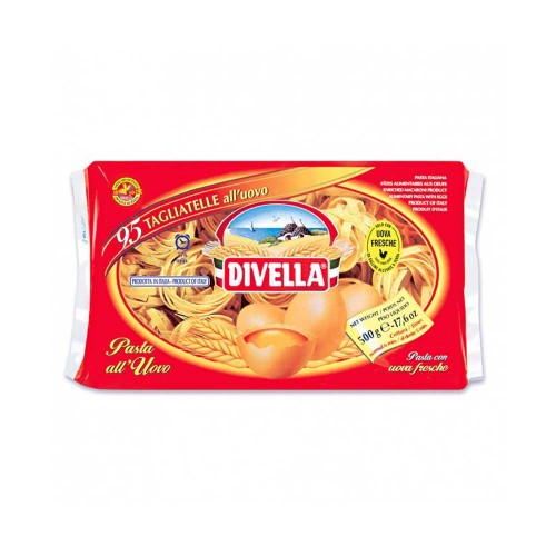 Divella - Nidi Eggs N°095 Tagliatelle 500gr, 432 τμχ (παλέτα)