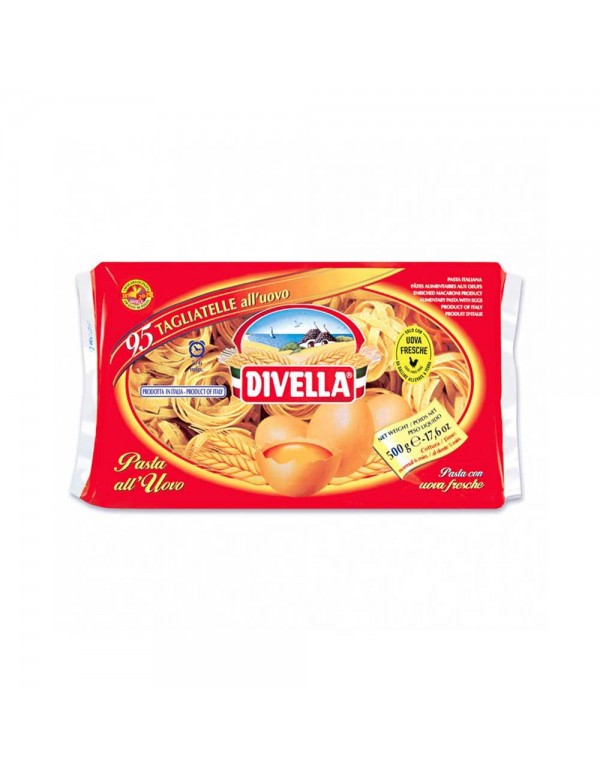 Divella - Nidi Eggs N°095 Tagliatelle 500gr, 432 τμχ (παλέτα)