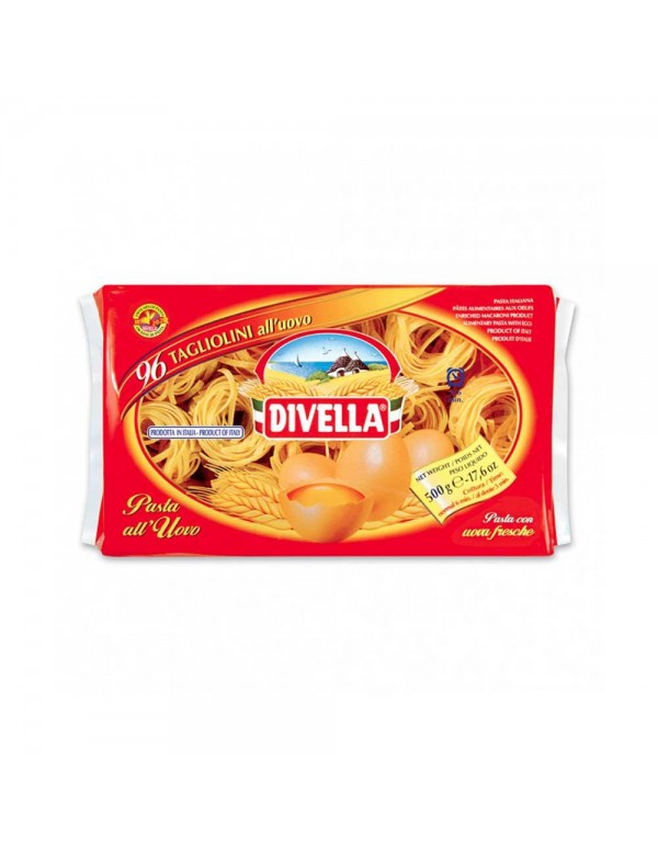 Divella - Nidi Eggs N°096 Tagliolini 500gr, 432τμχ (παλέτα)