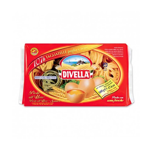 Divella - Nidi Eggs N°107/B Tagliatelle P/F 500gr, 432 τμχ (παλέτα)
