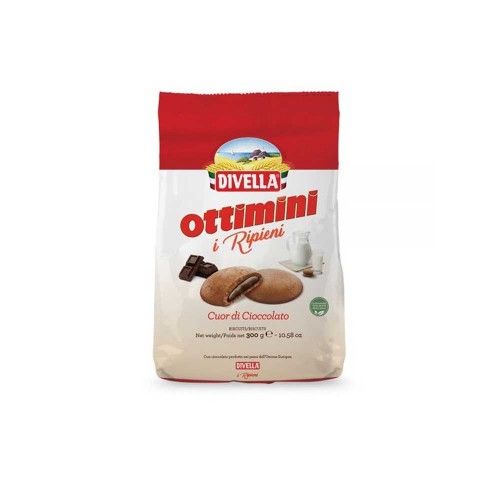 Divella - Ottimini 300 γρ Σοκολάτα Γεμιστή, 864 τμχ (παλέτα)