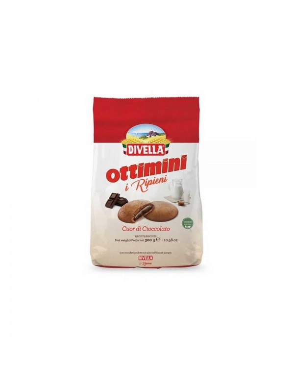 Divella - Ottimini 300 γρ Σοκολάτα Γεμιστή, 864 τμχ (παλέτα)