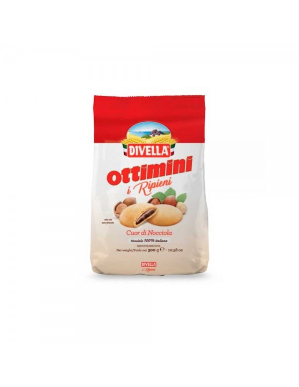 Divella - Ottimini 300gr Γεμιστό Φουντούκι, 864τμχ (παλέτα)
