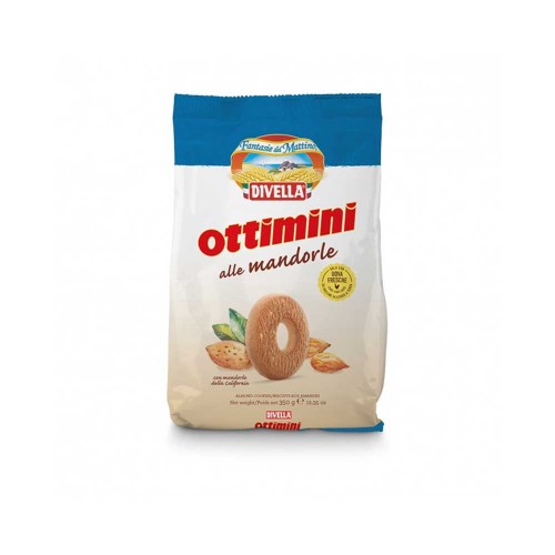 Divella - Ottimini 350gr Αμύγδαλα, 864τμχ (παλέτα)