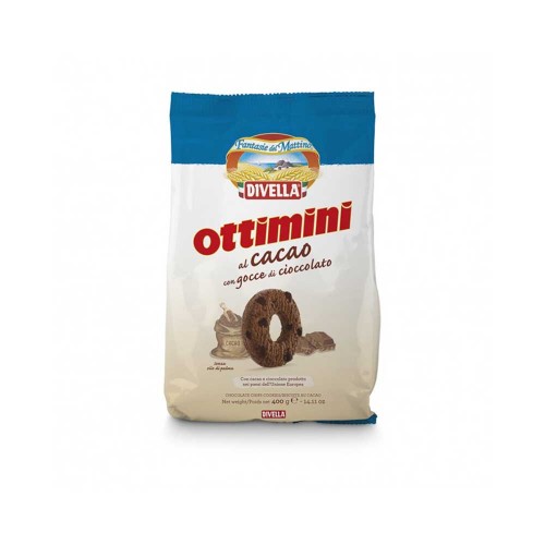 Divella - Ottimini 400gr Σοκολάτα, 864τμχ (παλέτα)