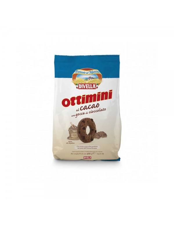 Divella - Ottimini 400gr Σοκολάτα, 864τμχ (παλέτα)