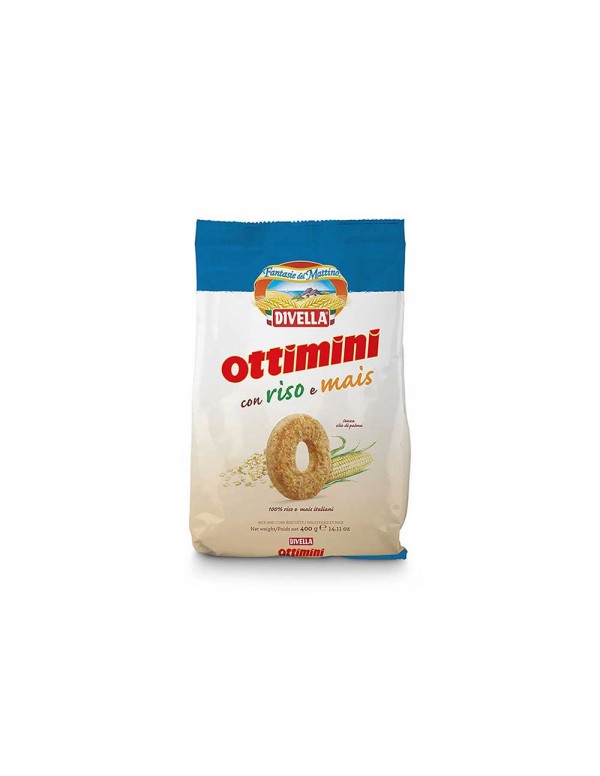 Divella - Ottimini 400gr Ρύζι Καλαμπόκι, 432τμχ (παλέτα)