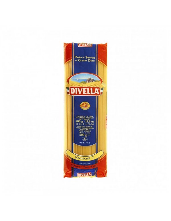 Divella - Pasta N°007 Vermicelli 500gr, 2592τμχ (παλέτα)