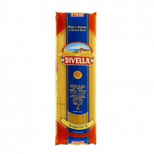 Divella - Pasta N°009 Spaghettini 500gr, 2592τμχ (παλέτα)