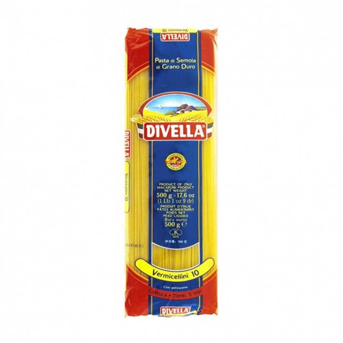 Divella - Pasta N°010 Vermicellini 500gr, 2592τμχ (παλέτα)