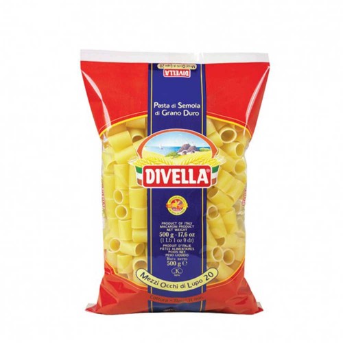 Divella - Pasta N°020 Mezzi Occhi di Lupo 500gr, 1008τμχ (παλέτα)
