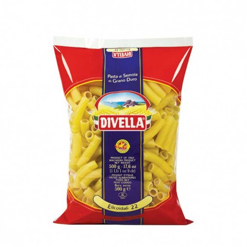 Divella - Pasta N°022 Elicoidali 500gr, 1008τμχ (παλέτα)