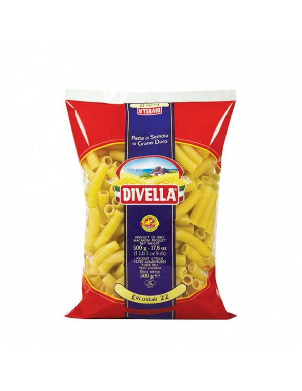 Divella - Pasta N°022 Elicoidali 500gr, 1008τμχ (παλέτα)
